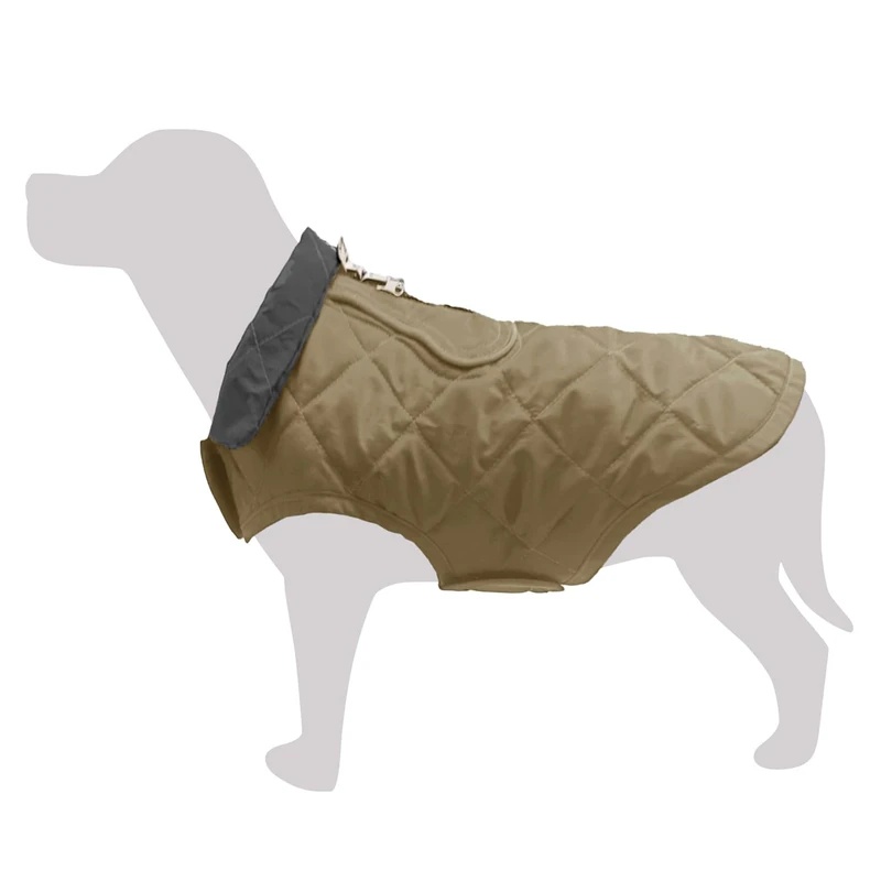 Arquivet Aconcagua Quilted Dog Vest Beige L 35 cm Cold Protection Dog Vest