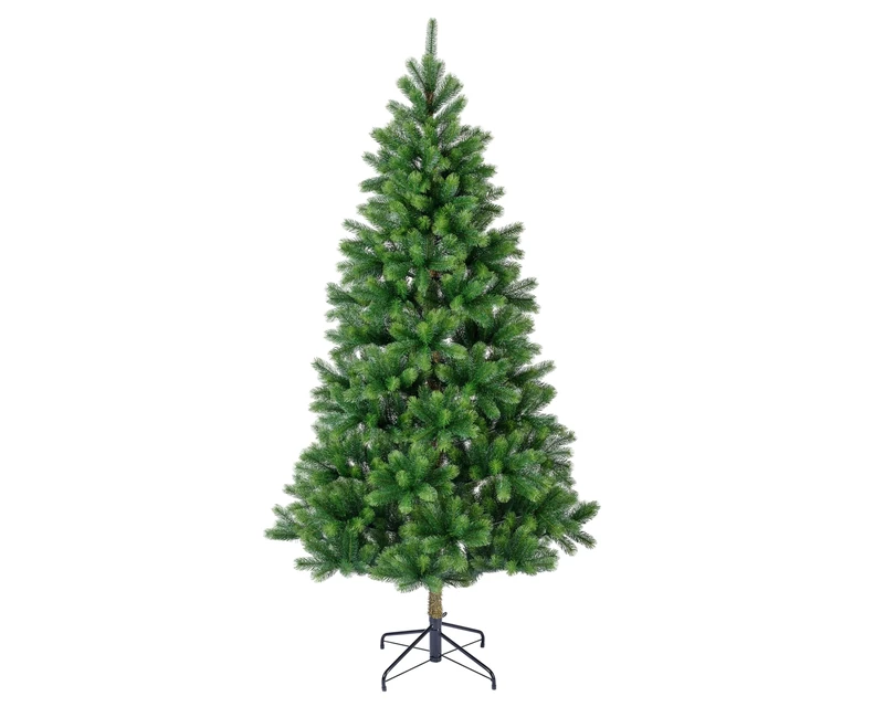 Lumineo Christmas Tree, Polyvinyl Chloride Metal, Verde, dia120-H210cm