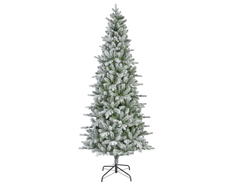 Lumineo Christmas Tree, Green/White, dia93-H180cm