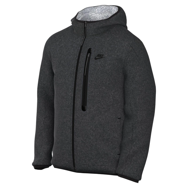 Nike Men's Sportswear Tech Fleece Top, Silver, XXL - Image 1