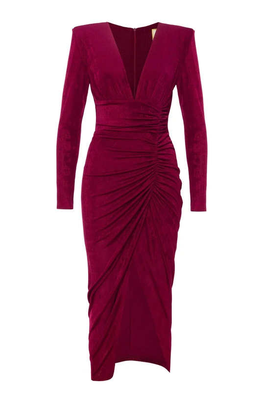 Swing Fashion Nicol_Bordo Women's Cocktail Dress, red, 16