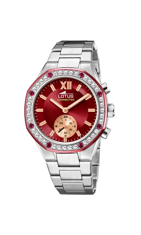 Lotus Ladies Steel Hybrid Smartwatch with Steel Bracelet 18924/3