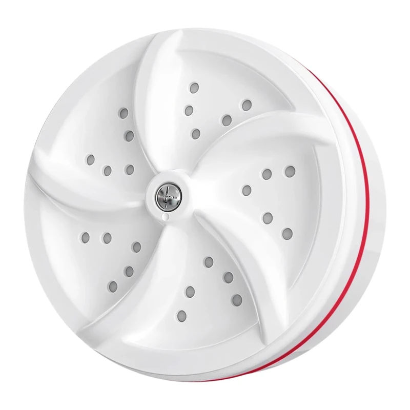 Tokiudeeir Mini Washing Machine Portable Ultrasonic Dishwasher with USB Data Cable Powered for Personal Laundry Camping RV Trip