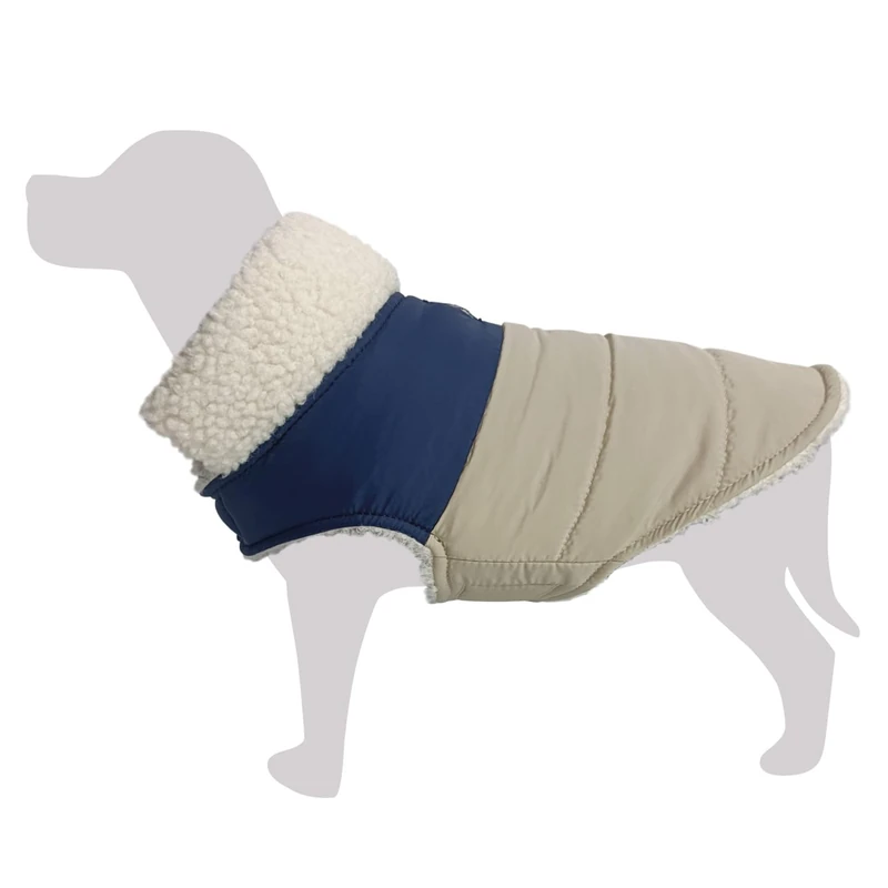 Arquivet Kilimanjaro Dog Coat with Plush Collar XL 40 cm Cold Protection Dog Coat