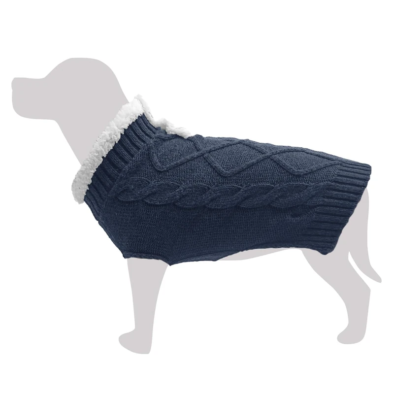 Arquivet Blue Dog Jumper 'Aneto' L, 35 cm, Cold Protection, Dog Jumper