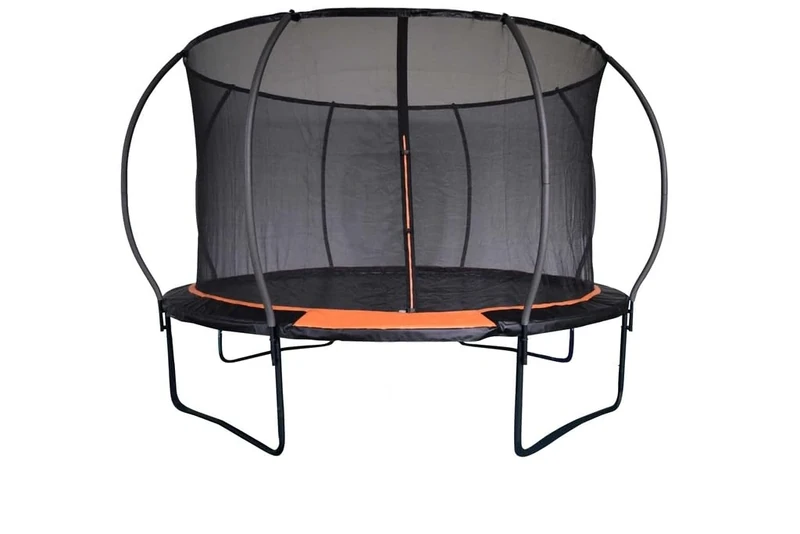 Evo-X Family Trampoline With Safety Zip Netted Enclosure, Premium Outdoor Bouncer Easy Assembly Ideal for Kids and Adults, 6ft