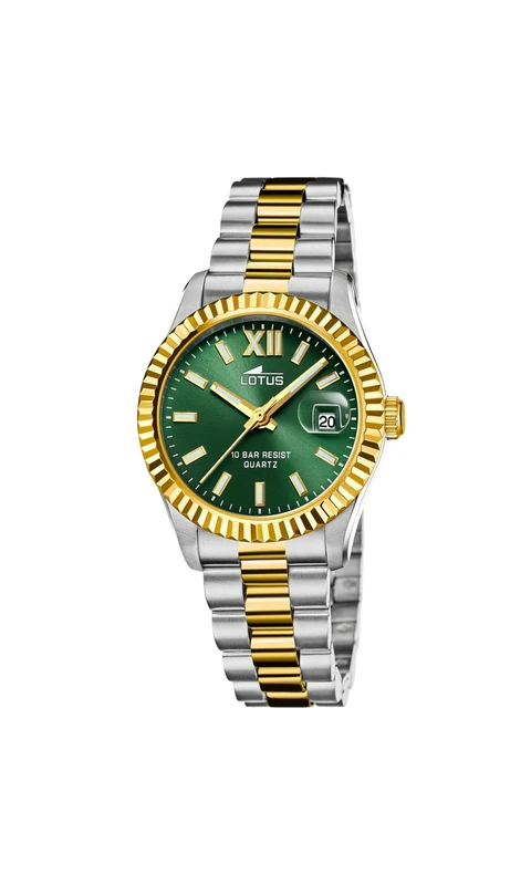 Lotus Ladies Gold PVD-Plated Steel Watch with Steel Bracelet 18931/3