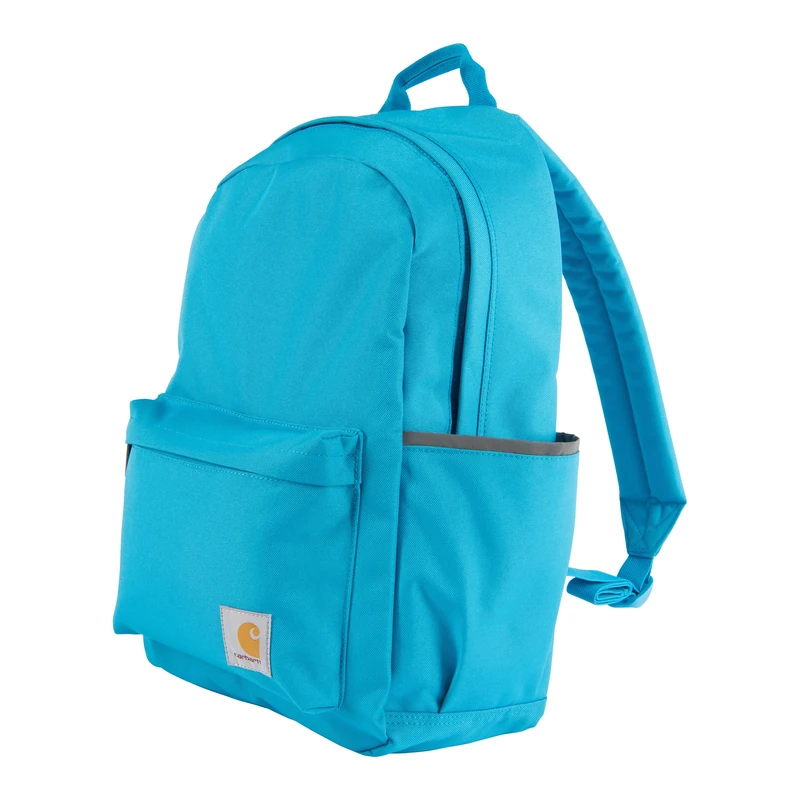 Carhartt unisex-adult 21l Laptop Backpack, Durable Water-resistant Pack With Laptop Sleeve Backpack, Classic Backpack (Atomic Blue), PFAS Free, Modern