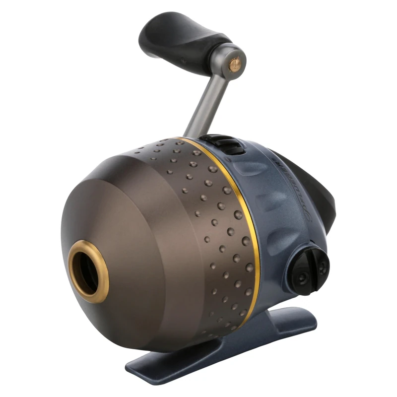 Pflueger President Spincast Reel, Size 6 Fishing Reel, Right/Left Handle Position, Aluminum Spool, Dial Drag System - Image 1