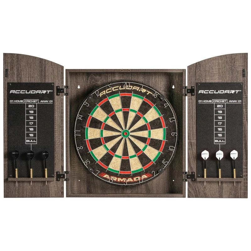 Accudart Armada Bristle Dartboard Cabinet Set - Image 1
