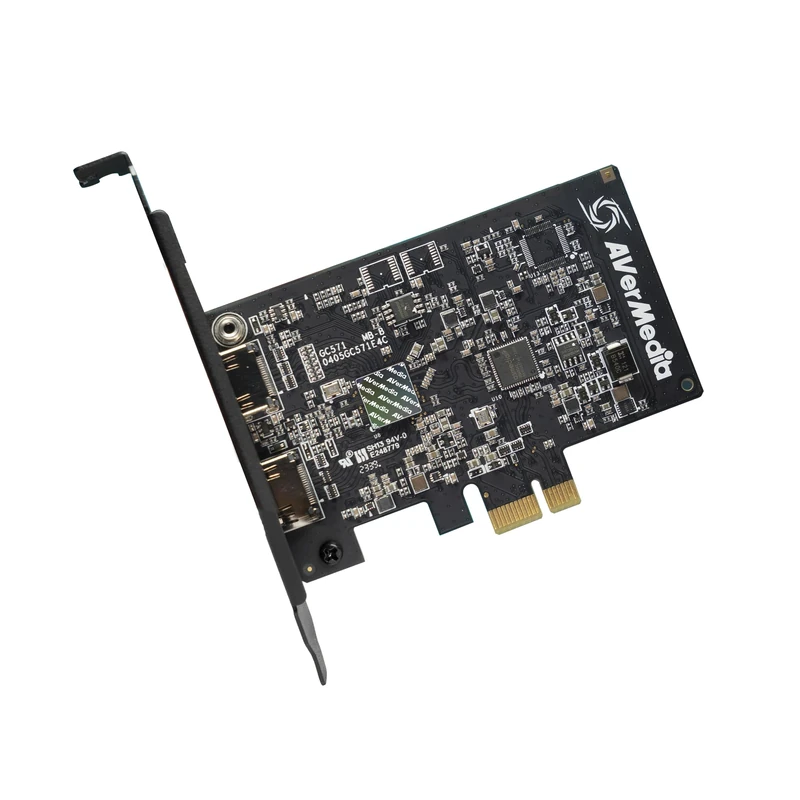 AVerMedia GC571 HDMI Capture Card – PCIe, 4K60 Pass-Through, 4K30 Capture, VRR, 1080p120, Ultra-Low Latency, Plug & Play, OBS, PS5, Xbox Series X/S, PS4 Pro, Switch, Windows, Gaming PC