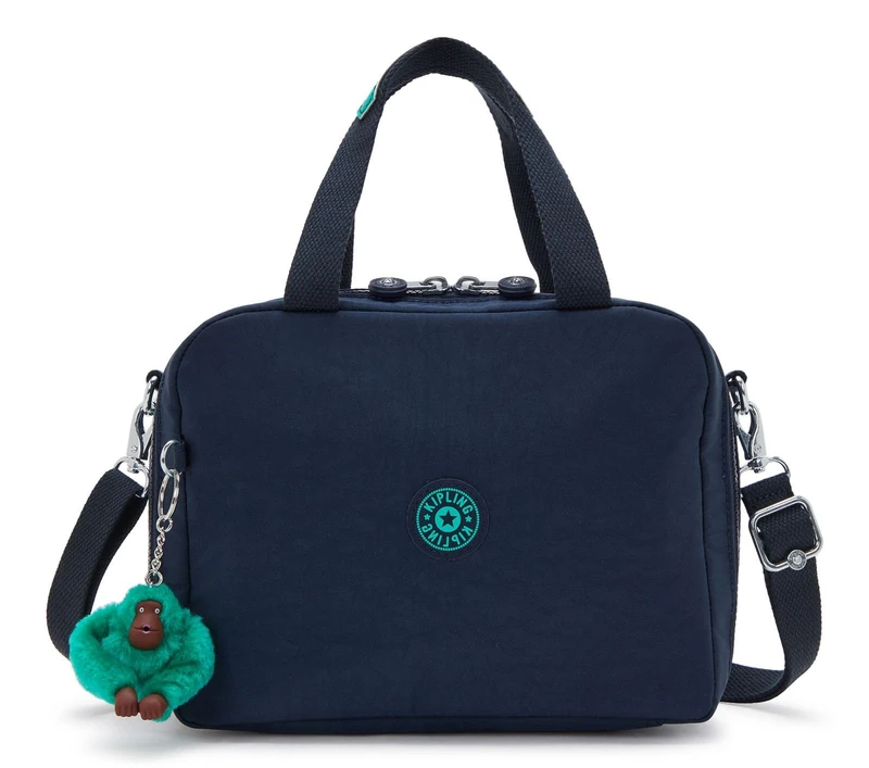 Kipling MIYO Large lunchbox, Pouches, Cases, Blue Green Bl (Blue)