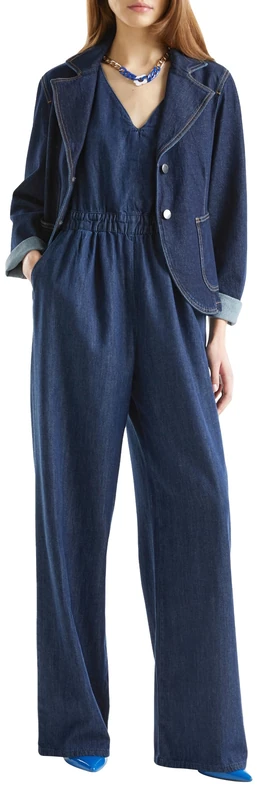 United Colors of Benetton Women's Tracksuit, blue, XXS - Image 1