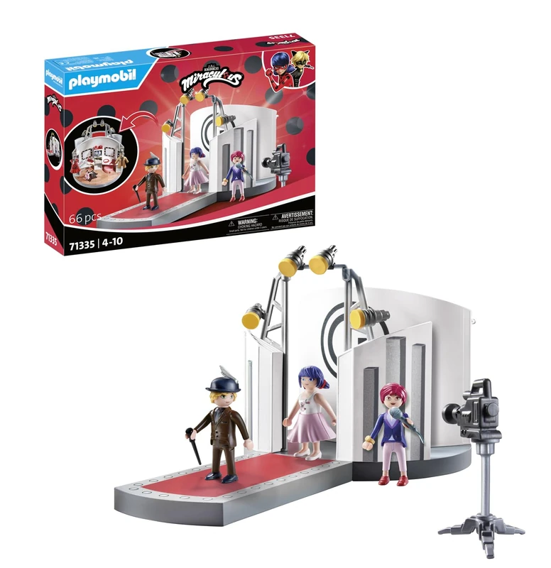 Playmobil 71335 Miraculous: Gabriel's Fashion Show Playset - Image 1