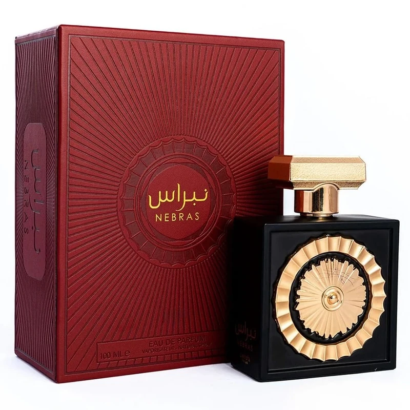 Nebras Perfume - Sweet, Vanilla, Caco Scent - Arabian Luxury Long Lasting Fragrance - 100ml Eau De Parfum
