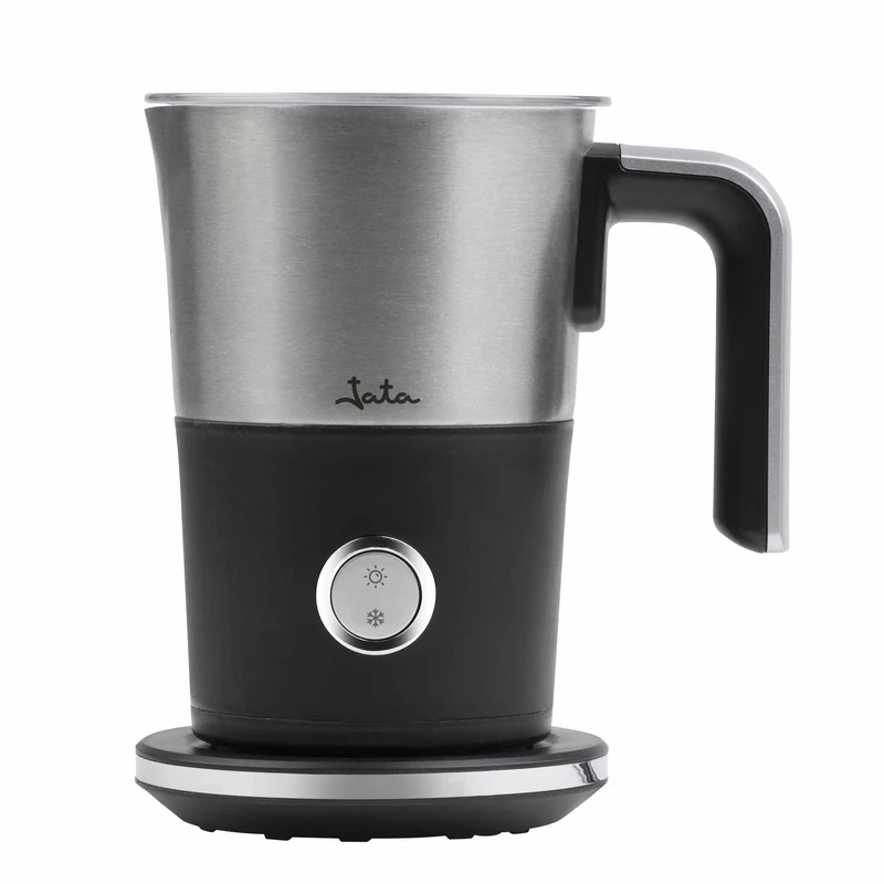 JATA JECL1900 Electric Milk Frother and Warmer - Non-Stick Pitcher - Easy Cleaning - Froth Hot and Cold Milk - Heats Milk and Chocolate - Rotating Base - Image 1