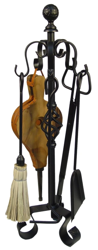 IMEX EL ZORRO, 10087 - Fireplace Set 5 Pieces 72 CMS. B.Forge
