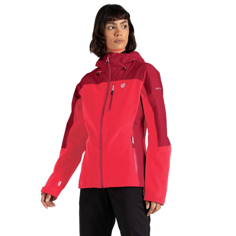 Dare 2b Women's Mountain Series Waterproof Jacket, Breathable & Windproof - Perfect for Outdoors, Walking, Hiking & Camping