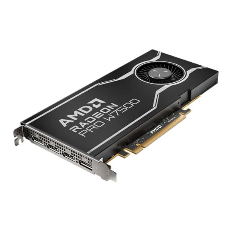 AMD Radeon PRO W7500 8GB RDNA3 Workstation Graphics Card