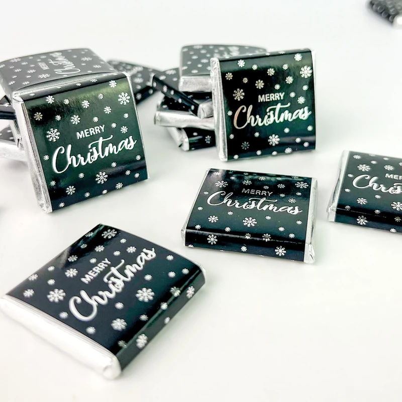 25 Christmas Chocolate Neapolitans Sweets – Christmas Chocolates Merry Christmas Table Decoration Sweets