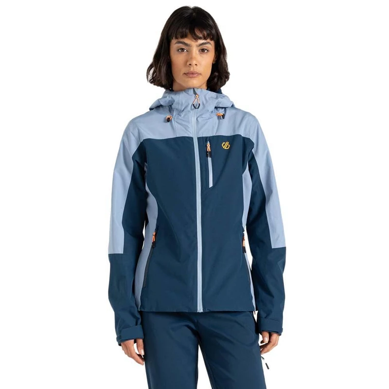 Dare 2b Women's Mountain Series Waterproof Jacket, Breathable & Windproof - Perfect for Outdoors, Walking, Hiking & Camping