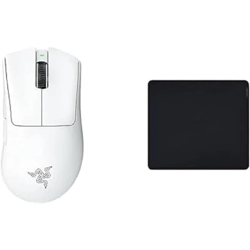 Razer DeathAdder V3 Pro - White + Gigantus V2 Large