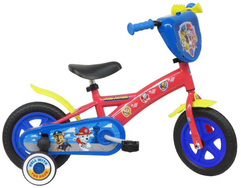 Paw Patrol Bike, red, blue, yellow, 10", for Ages 2-4
