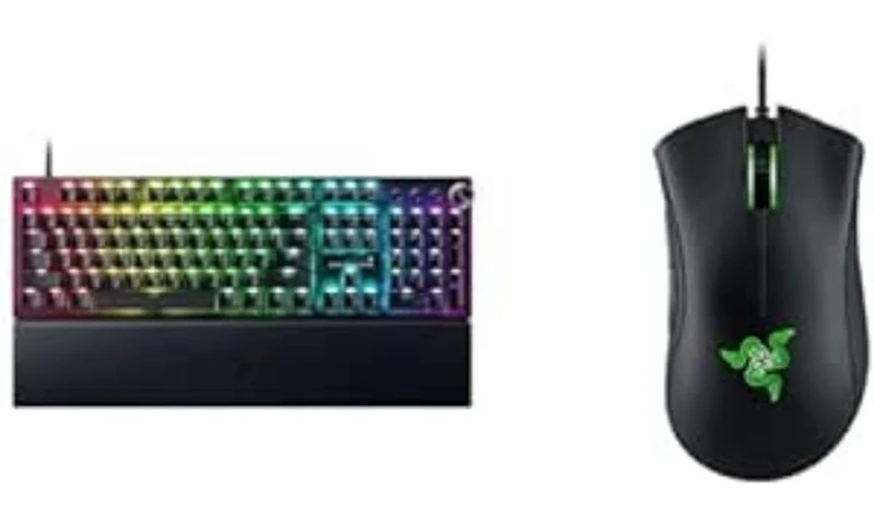 Razer Huntsman V3 Pro - UK Layout + PBT Keycap Upgrade Set - Classic Black - US/UK