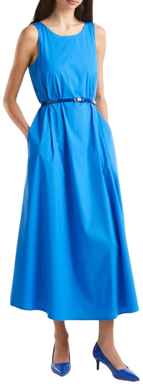 United Colors of Benetton Women's Dress, Blue, L
