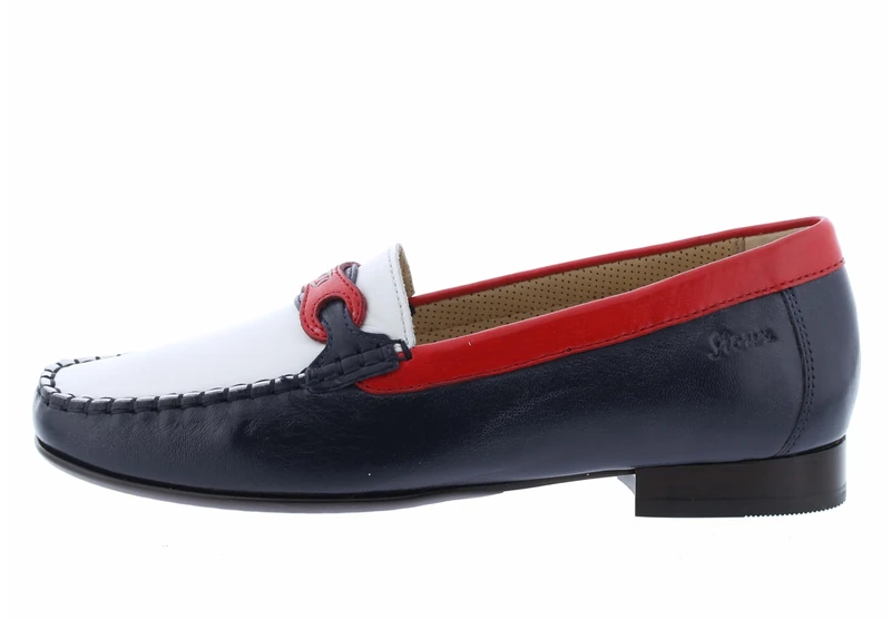 Sioux Women's Colandina Moccasin, blu/Snow/red, 10 UK - Image 1