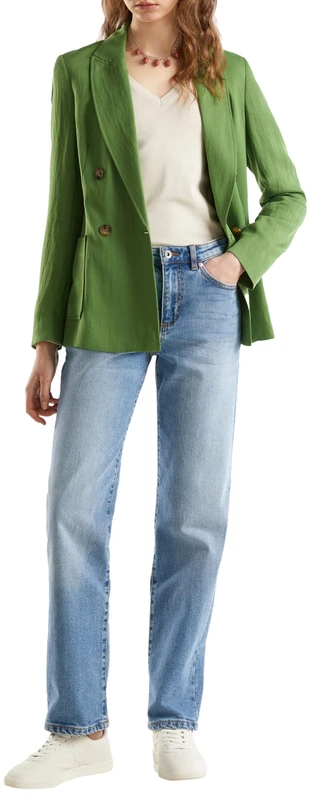 United Colors of Benetton Women's Jacket, green, UK 4