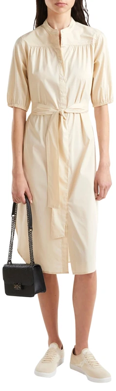 United Colors of Benetton Women's Dress, Beige, M