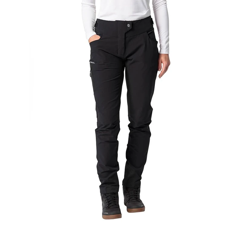 VAUDE Pants Brand Model Wo Qimsa Light Softshell Pants, Black, 38