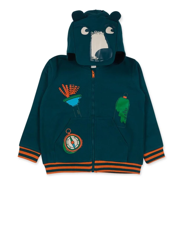 Tuc Tuc Boy's 11359561 Sports Hoodie, Verde, - Image 1