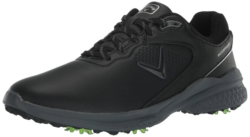 Callaway Men's Solana TRX V3 Golf Shoe, Black/Grey, 8 UK