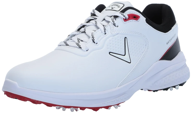 Callaway Men's Solana TRX V3 Golf Shoe, White/Black, 15 UK