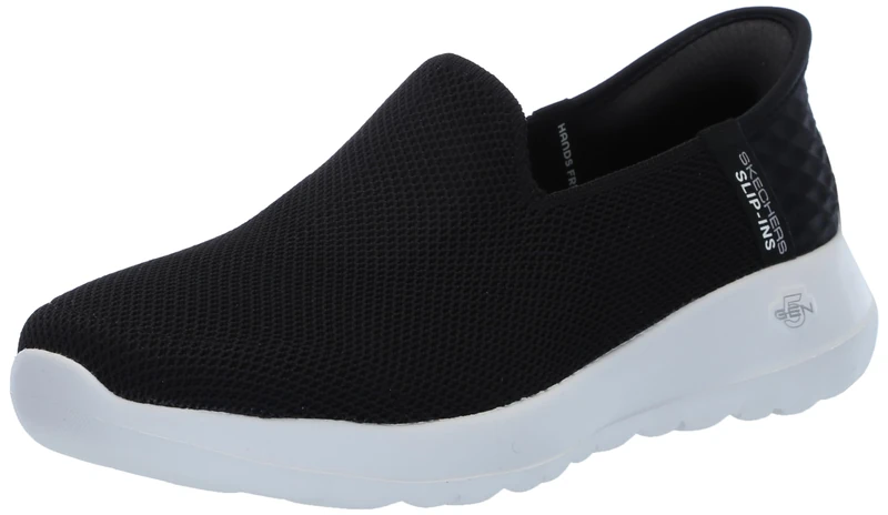 Skechers Women's Go Walk Joy Vela Hands Free Slip-ins - Black/White