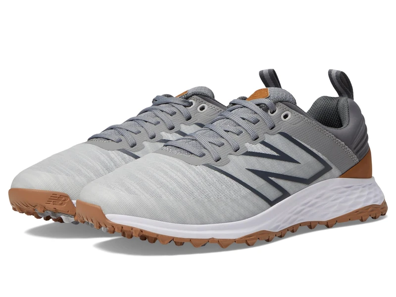 New Balance Men's Fresh Foam Contend V2 Golf Shoe, Grey/Charcoal, 9 Wide