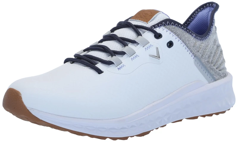 Callaway Women's La Jolla Sl Golf Shoe, White/Navy, 9 UK