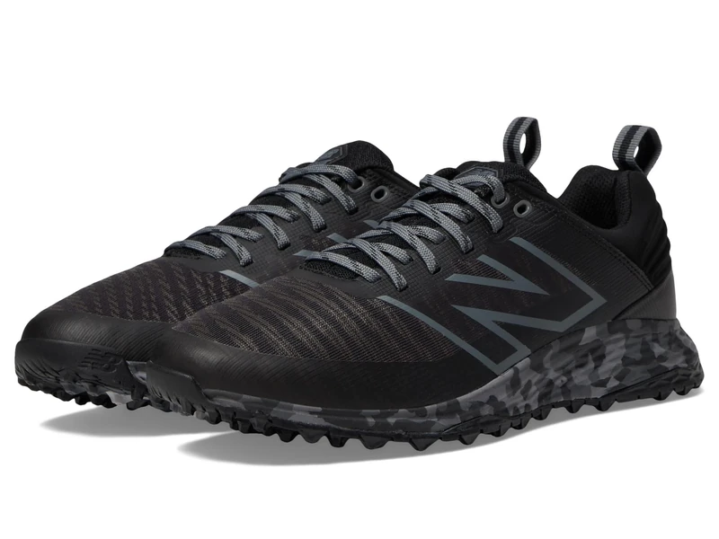 New Balance Men's Fresh Foam Contend V2 Golf Shoe, Black Multi, 12.5 UK