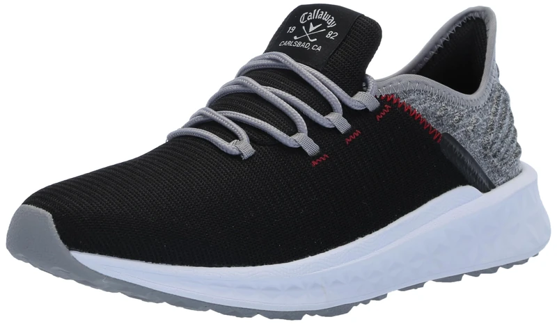Callaway Men's Pacific Sl Golf Shoe, Black/Grey, 10 UK
