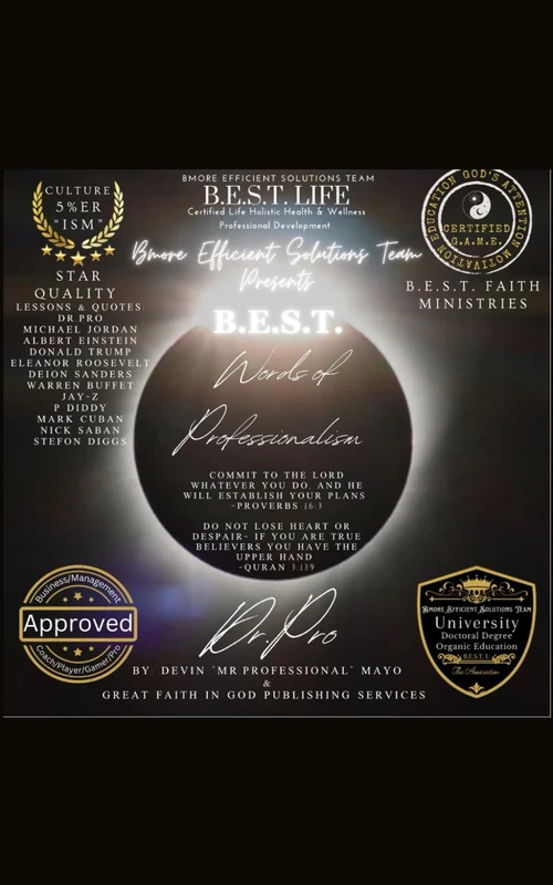 B.E.S.T. Words Of Professional”Ism”: “Ism” Of A Pro - Image 1