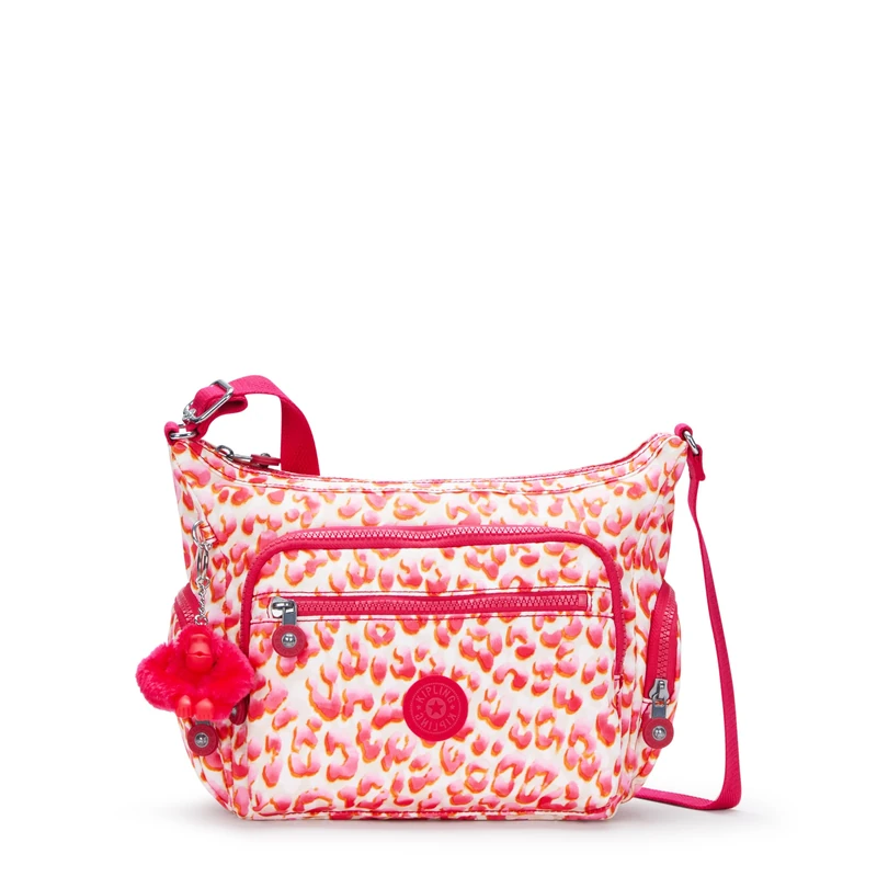 Kipling GABBIE S Small crossbody, Latin Cheetah (Red) - Image 1
