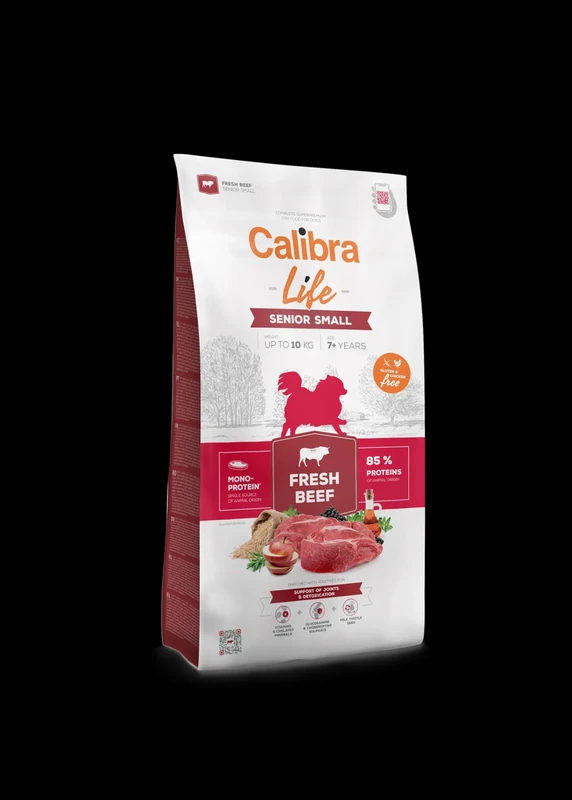 CALIBRA Dog Life Senior Small Fresh Beef 6kg
