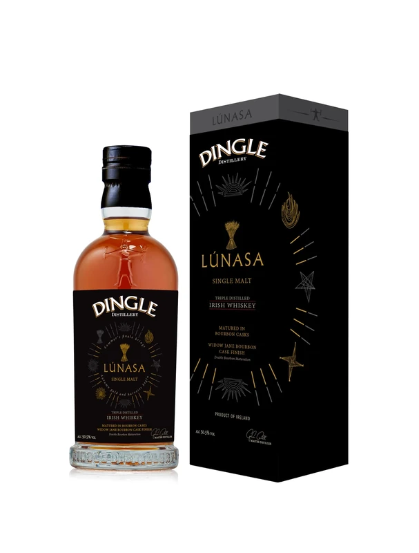 Dingle Lunasa Single Malt Bourbon Whiskey, 50.5% ABV, 70cl