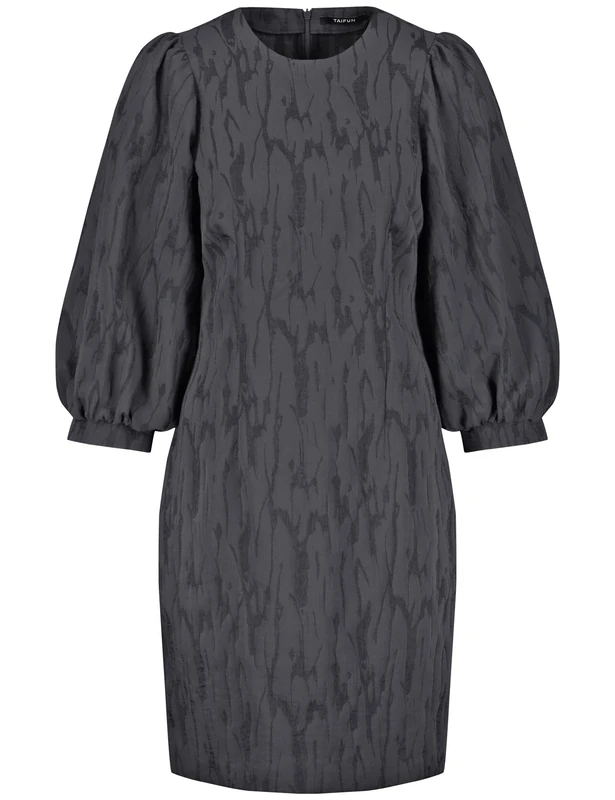 Taifun Women's 580307-11057 Dress, Shadow Patterned, 10 - Image 1