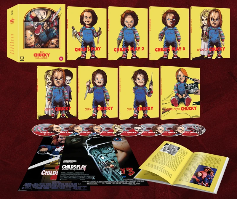 Arrow Video The Chucky Collection Limited Edition Blu-ray