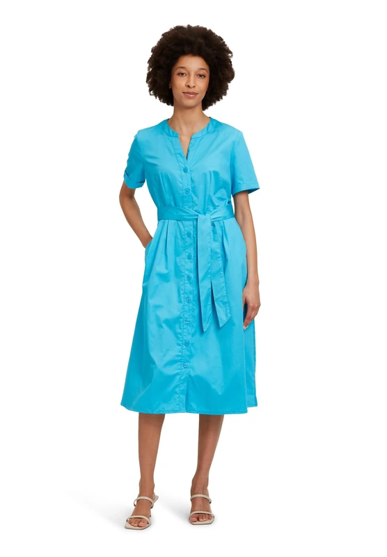Betty Barclay Women's Dress, Cyan Blue, 20