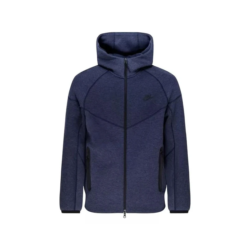 Nike FB7921-473 Tech Fleece Sweatshirt Men's OBSIDIANHEATHER/BLACK Size M