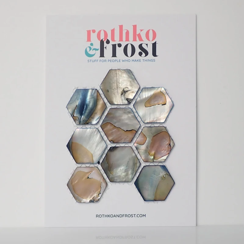 Incudo White Mother of Pearl Fan Mosaic Tiles - 300x300mm, Pack of 4, Mesh Backing